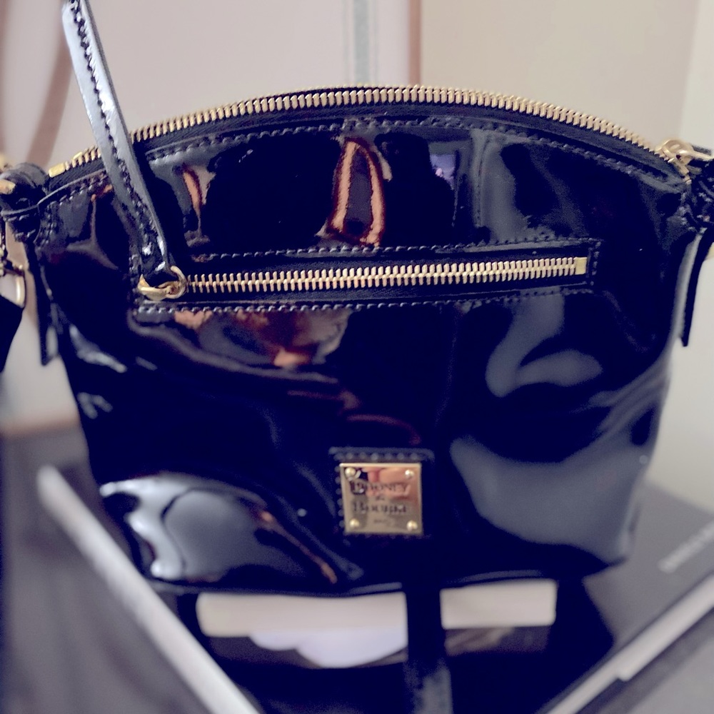 Black Practically New Dooney & Bourke Crossbody